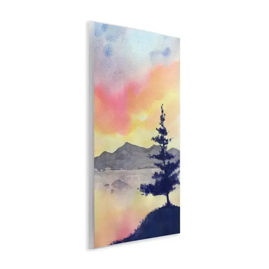 Stupell Industries Radiant Sunset over Lake Wall Plaque Design by Stephanie Fielden {3}