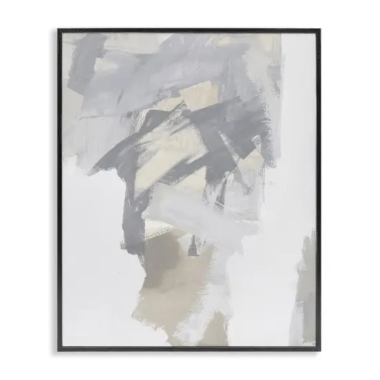 Stupell Industries Elegant Contemporary Grey Shades Framed Giclee Design by Rachel Springer {1}