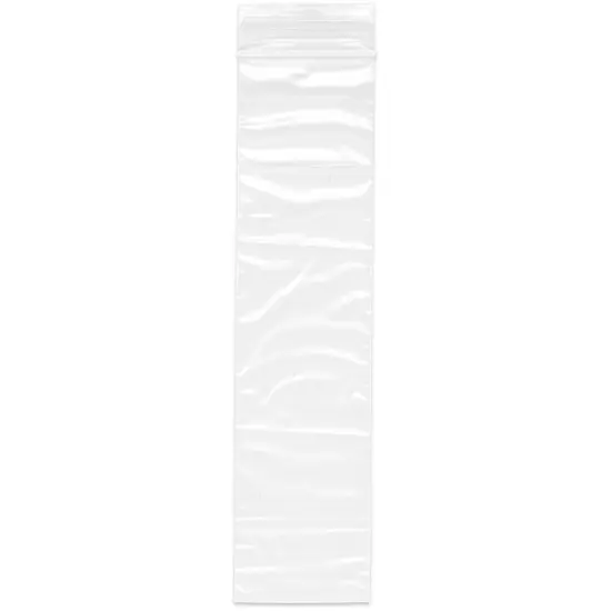 Plymor 2" x 8", 2 Mil Zipper Reclosable Plastic Bags {1}
