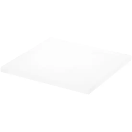 Plymor Frosted Square Acrylic Display Base, 6" W x 6" D x 0.375" H {2}
