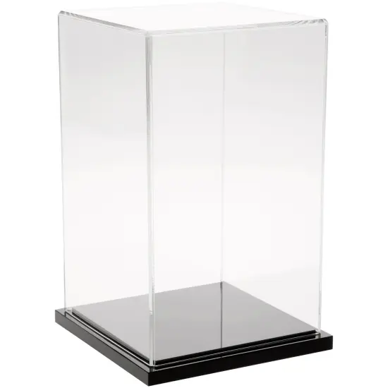 Plymor Clear Acrylic Display Case, 5" x 5" x 8" Clear Base {2}