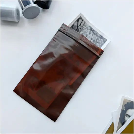 Plymor 4" x 6", 3 Mil Amber UV Zipper Reclosable Plastic Bags {4}