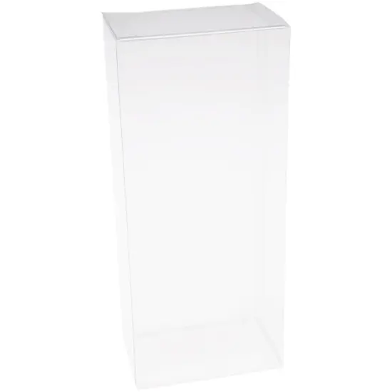 Plymor Clear Folding Action Figure Storage / Display Protector Box, 3" W x 2" D x 7" H, fits 6" Figures {1}