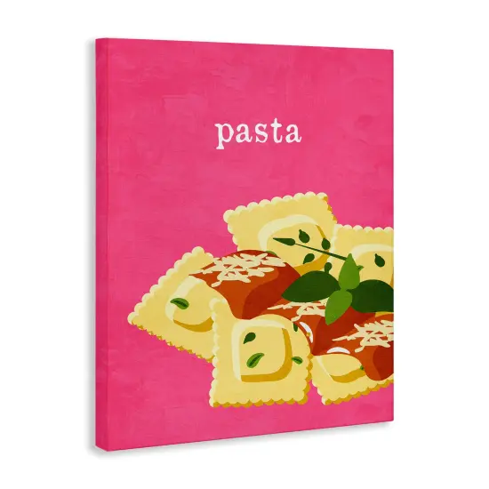 Stupell Industries Ravioli Pasta Dish Canvas Design by Kim Allen {3}