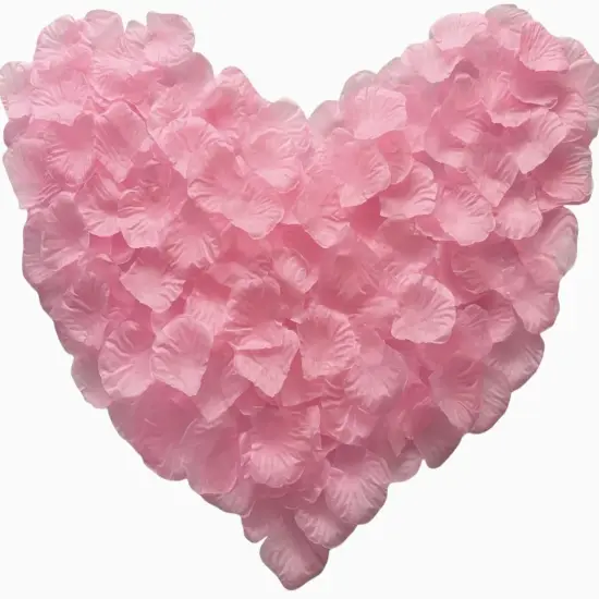 1000 PCS Pink Fake Rose Petals for Wedding, Valentine&rsquo;s Day, Proposal, Engagement, Romantic Night, Artificia Flower Petals {1}