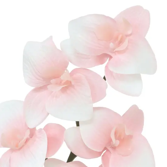 25" Light Pink Orchid Artificial Flower Stem {2}