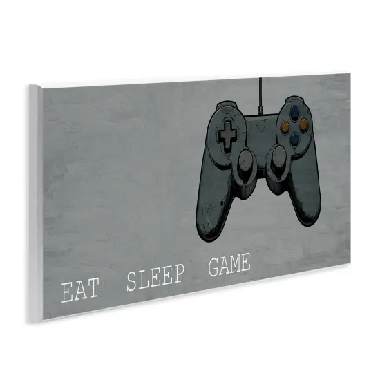 Stupell Industries Eat Sleep Game Hobby Wall Plaque Design by Kim Allen {3}