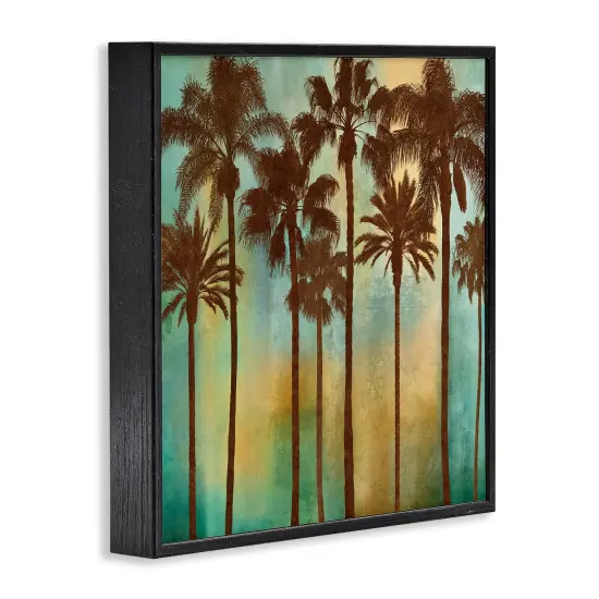 Stupell Industries Looming Palms on Gradient Framed Giclee Design by John Seba {3}