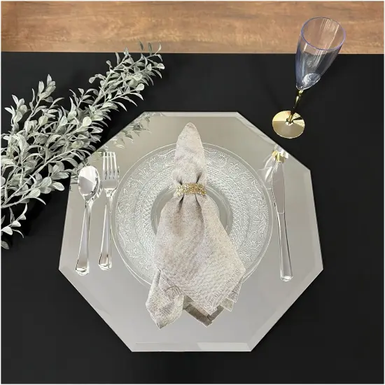 Plymor 16" Octagon, 5mm Thick Beveled Glass Mirror {4}