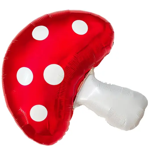 LA Balloons&reg; 26 Inch Mushroom Foil Balloon {4}