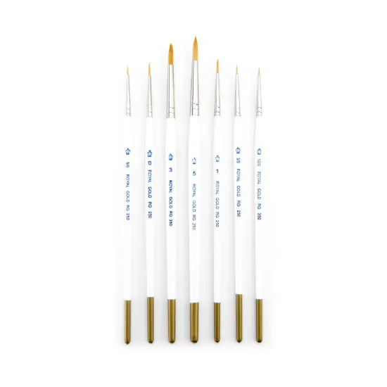 RSET-AMD | Royal Gold&trade; 7pc Detail Brush Set {2}