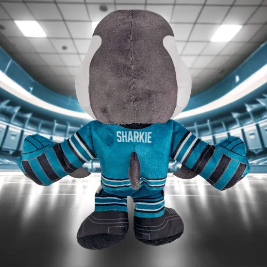 Bleacher Creatures San Jose Sharks SJ Sharkie 8" Kuricha Mascot Plush {2}