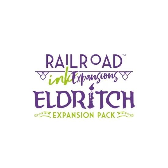 Railroad Ink: Eldritch Expansion Pack - For Railroad Ink/Railroad Ink Challenge Core Games, Ages 8+, 1+ Players, 15-30 Min {7}