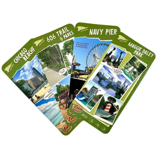 Trip Jones: The Kids' Guide to Chicago - Collectible Cards, Travel Spots to Play-Eat-See-Explore, Adventure & Learn, Storage Box, Stickers, Age 6+ {7}