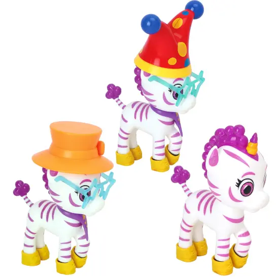 Zoonicorn: Dress-Up - Surprise Assorted Character-Style - 5" Miniature Figure w/ Interchangeable Clothing Accessories, Switch-Up Toy Playset, Kids 3+ {5}