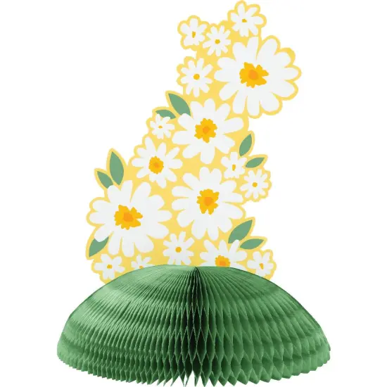 Sweet Daisy Honeycomb Centerpiece {5}