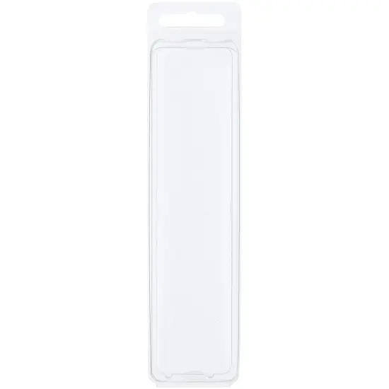 Collecting Warehouse Clear Plastic Clamshell Package / Storage Container, 6.1875" H x 1.3125" W x 1.25" D {1}