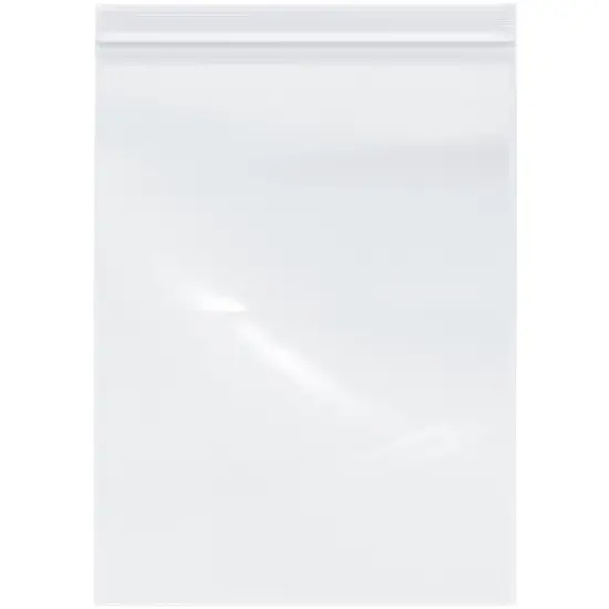 Plymor 9" x 12", 4 Mil Heavy Duty Zipper Reclosable Plastic Bags {1}