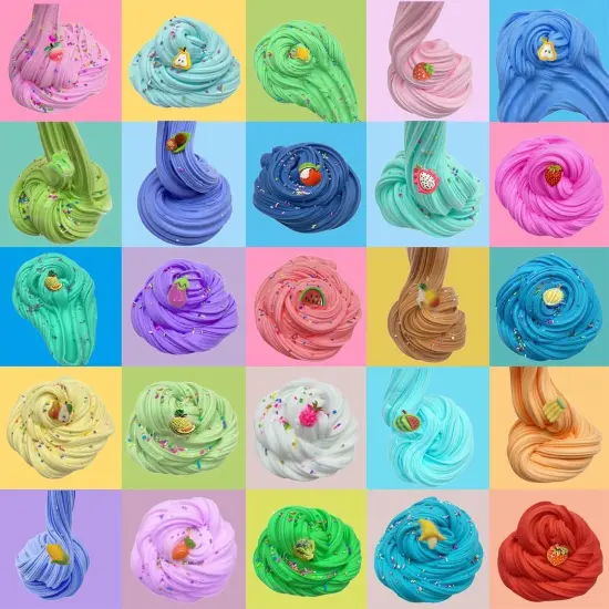 54 Pack Butter Slime Toy Kit {3}