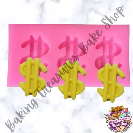 Dollar Signs Silicone Molds {1}