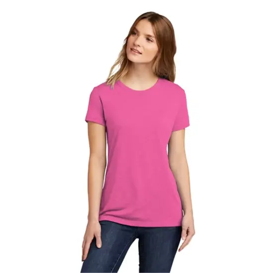 Next Level&reg; Colors Crew Neck Women's CVC T-Shirt Indigo {3}