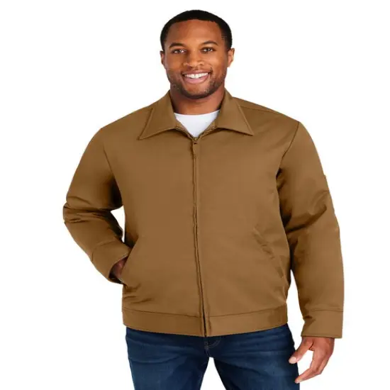 Harriton&reg; Tall ClimaBloc Station Jacket DUCK BROWN {3}