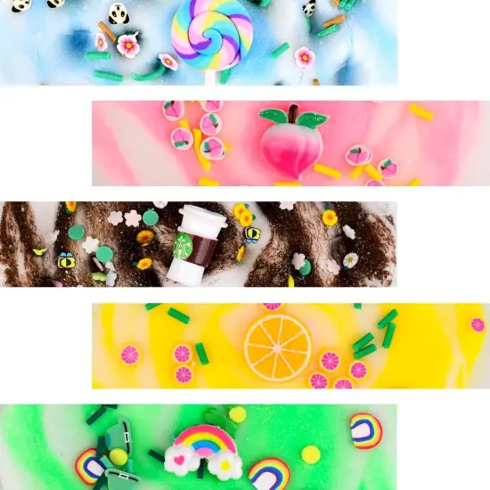 5 Pack Cloud Slime Kit, Stress Relief Toy for Kids {4}