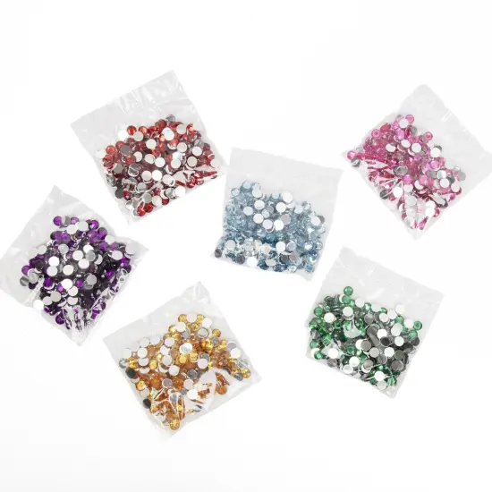 CousinDIY Acrylic Flatbacks 6mm-Bright {4}