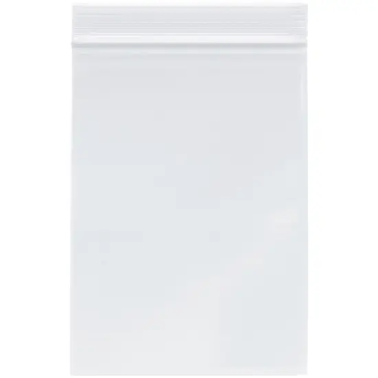 Plymor 5" x 7", 2 Mil Zipper Reclosable Plastic Bags {1}
