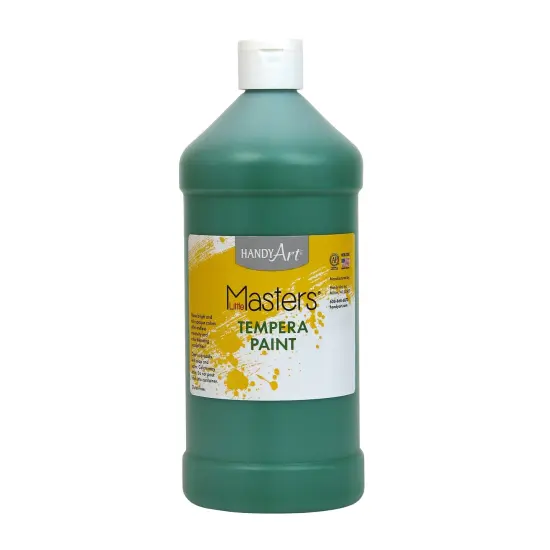 Little Masters&reg; Tempera Paint, Green, 32 oz. {1}