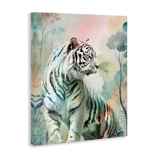 Stupell Industries Soft Gazing Tiger Canvas Design by Kim Allen {3}