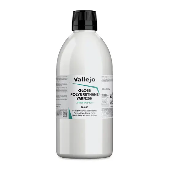 Vallejo Polyurethane Varnish - Gloss, 500 ml {1}