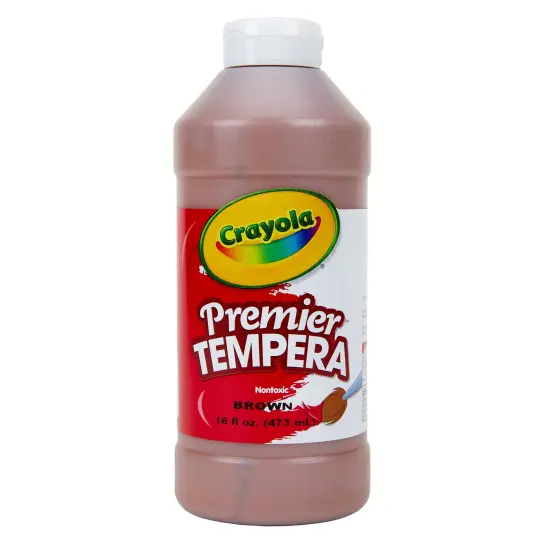 Premier Tempera Paint 16 oz, Brown {1}
