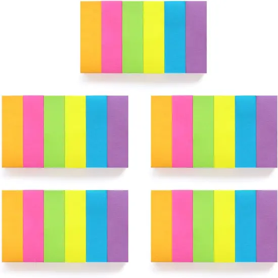 30 Pads Sticky Notes Flags Tabs Page Markers 6 Bright Color Sticky Index Tabs Page Flags 80 Sheet/Pad {3}