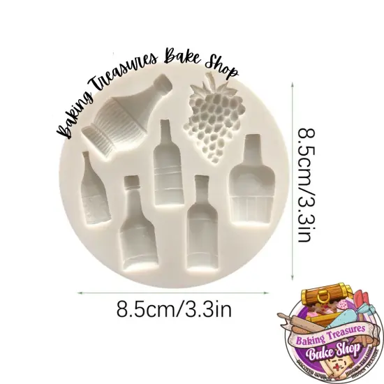 Wine Bottles Silicone Mold {3}