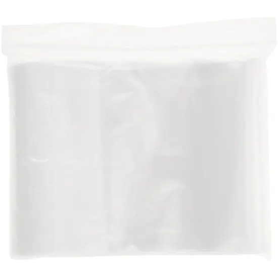 Plymor 6" x 6", 2 Mil with Hang-Hole Zipper Reclosable Plastic Bags {4}