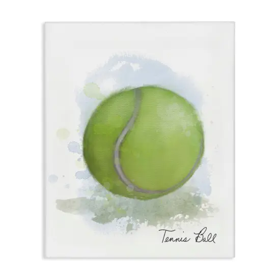 Stupell Industries Soft Pastel Tennis Ball Canvas Design by Matthew Piotrowicz {1}
