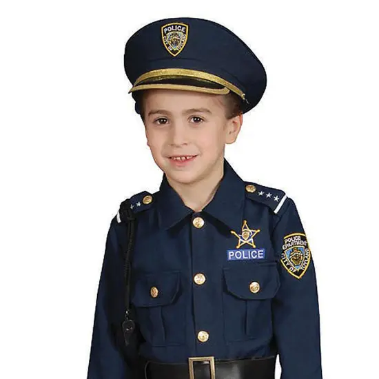 Brave Little Hero Police Child Costume {2}
