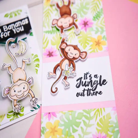 Sizzix Clear Stamps Set By Catherine Pooler 15/Pkg-Going Bananas {7}