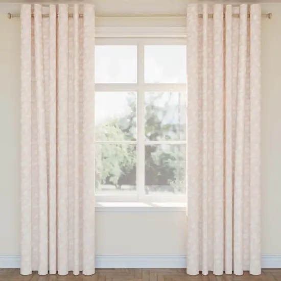 Petal - Pink Floral Upholstery Fabric 54 Inches" {2}