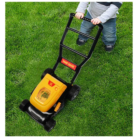 Red Box: Electronic Lawn Mower - Children's Pretend Play, Outdoor Toys, Yard Work, Battery Powered, Realistic Mowing Sounds, Start Pull Cord, Just Like the Real Thing, Ages 3+ {7}