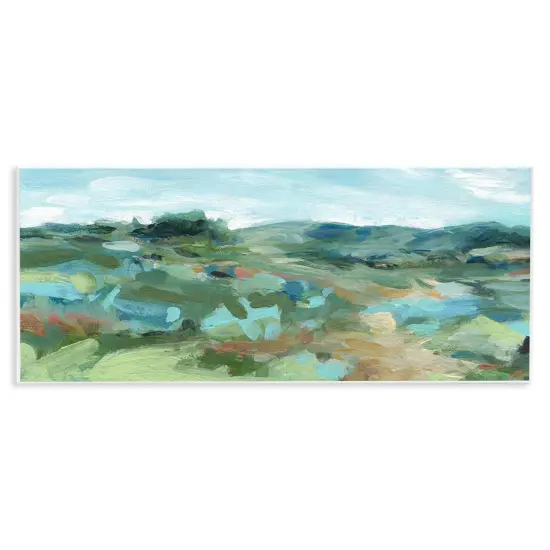 Stupell Industries Painterly Landscape Greenery Wall Plaque Design by Carol Robinson {1}