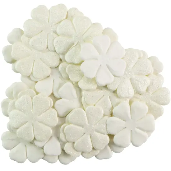 Little Birdie Ella Paper Flowers 35/Pkg-Shabby Chic {3}