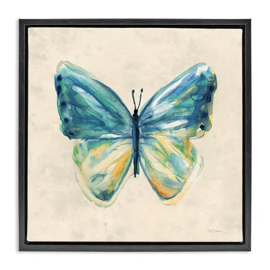 Stupell Industries Bright Watercolor Butterfly Floating Frame Design by Carol Robinson {7}