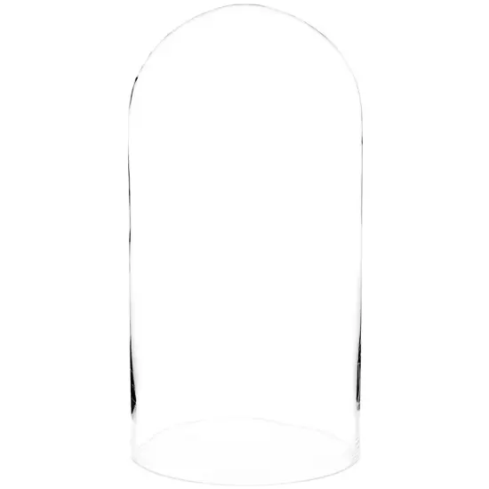Plymor 9.75" x 20" Glass Display Dome Cloche No Base {1}