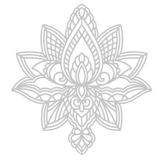 Crafter's Companion Mask-Decorative Lotus {3}