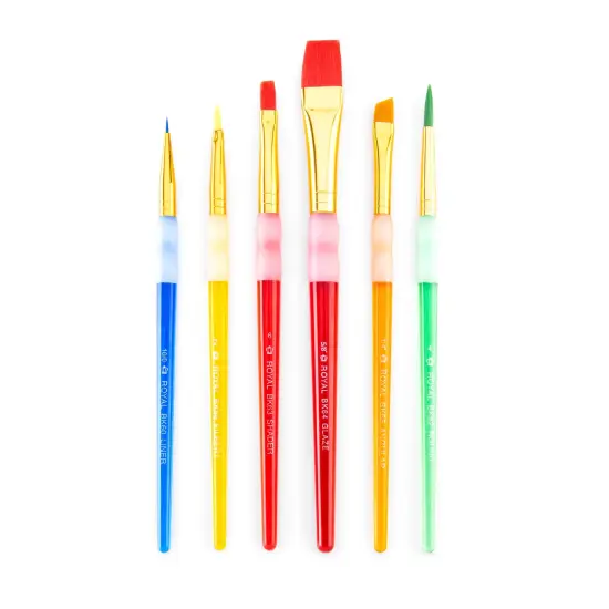 BK601 | Big Kid's Choice&trade; 6pc Lil' Grippers&trade; Beginner Brush Set {3}