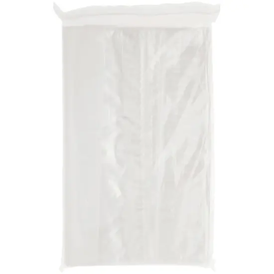 Plymor 12" x 12", 2 Mil with White-Block Zipper Reclosable Plastic Bags {4}