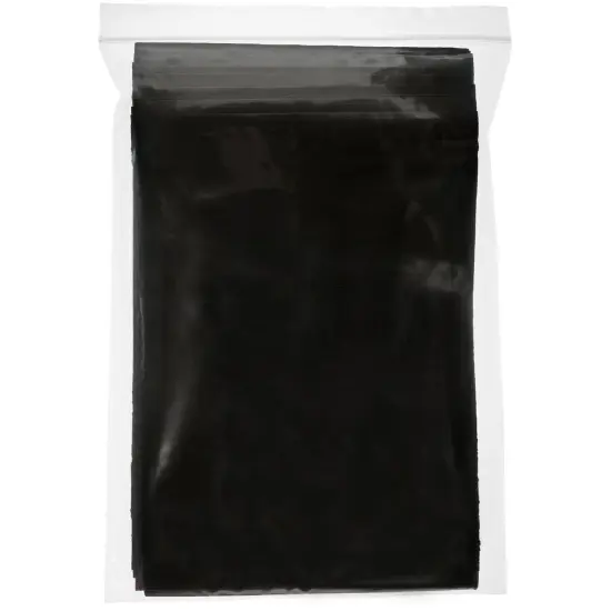 Plymor 6" x 8", 3 Mil Amber UV Zipper Reclosable Plastic Bags {5}