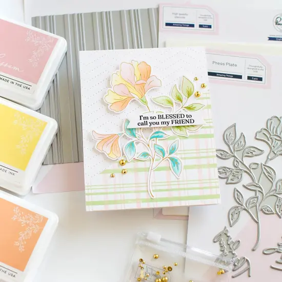 Pinkfresh Studio Press Plate-Amazing Things {4}